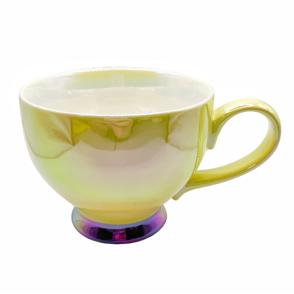 DAVIDsTEA Teacup Mug - Yellow Iridescent